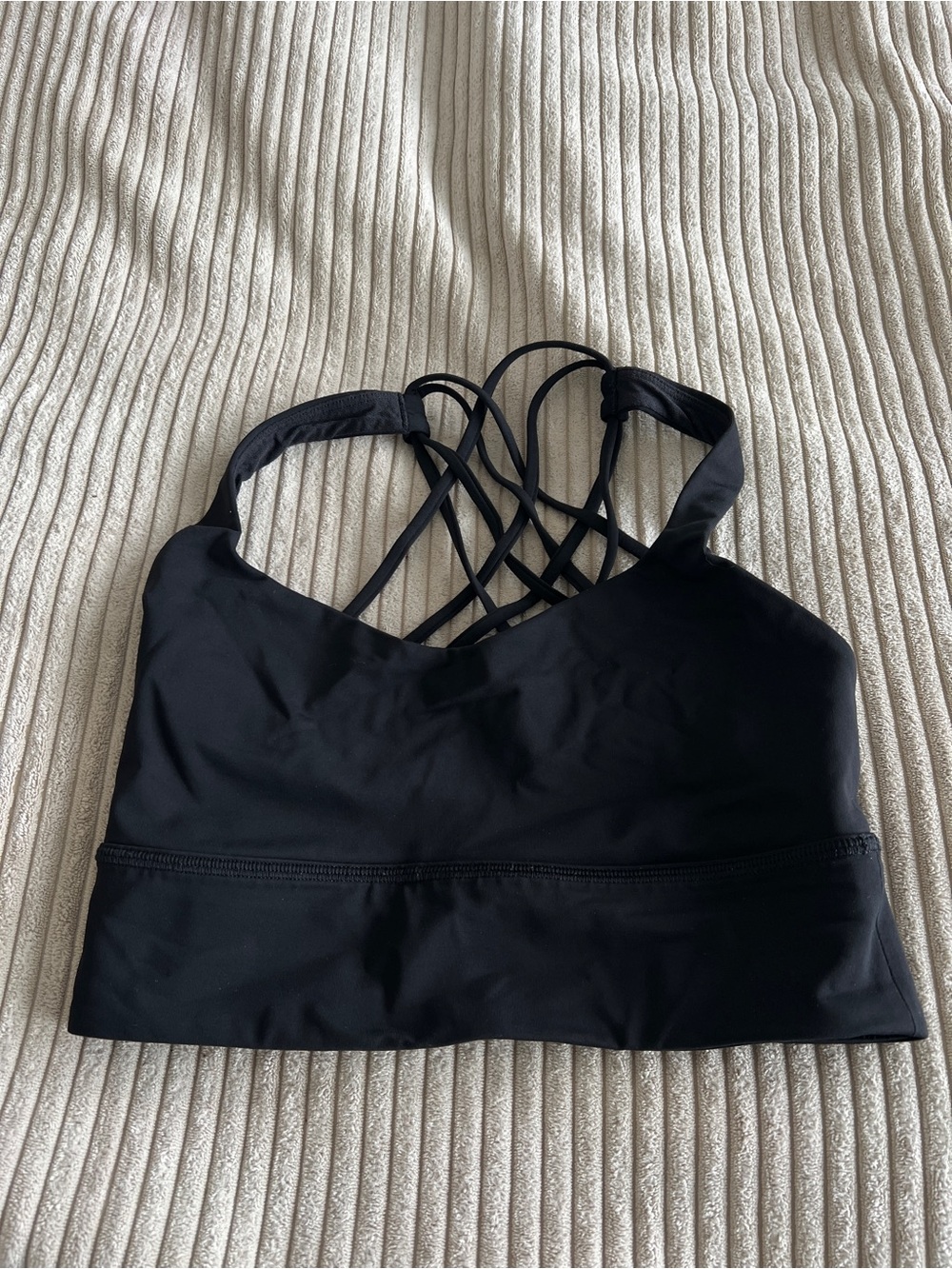 Lululemon free to be bra wild - longline- size 6